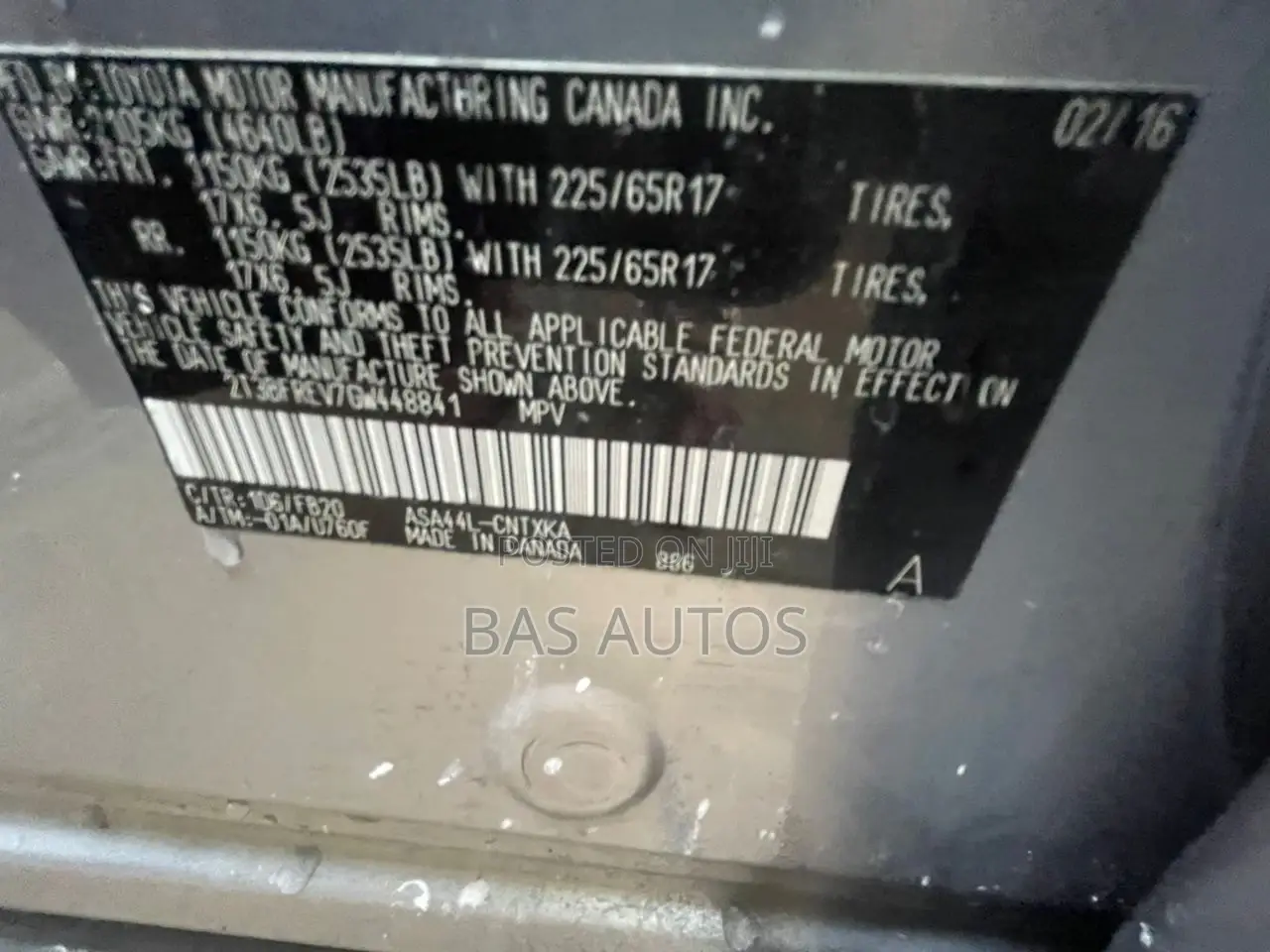 Toyota RAV4 2016 Silver