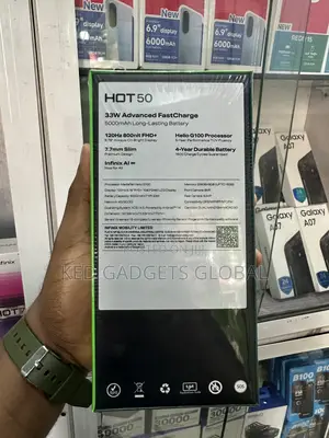 New Infinix Hot 50 256 GB Black