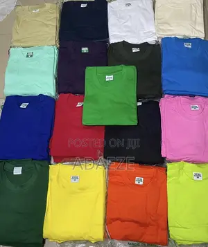 Comfy and Premium Plain Tees . Comes in Different Colors and Sizes