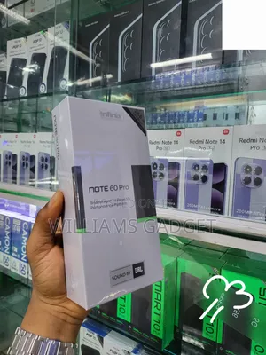 New Infinix Note 60 Pro 256 GB Black
