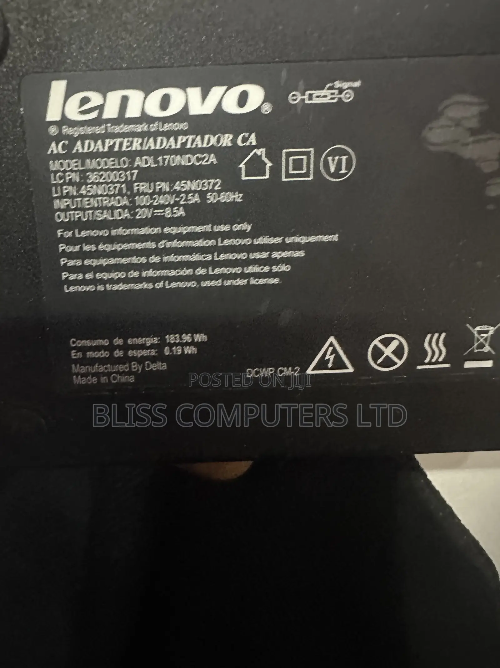 Lenovo 170w Usb Mouth Charger
