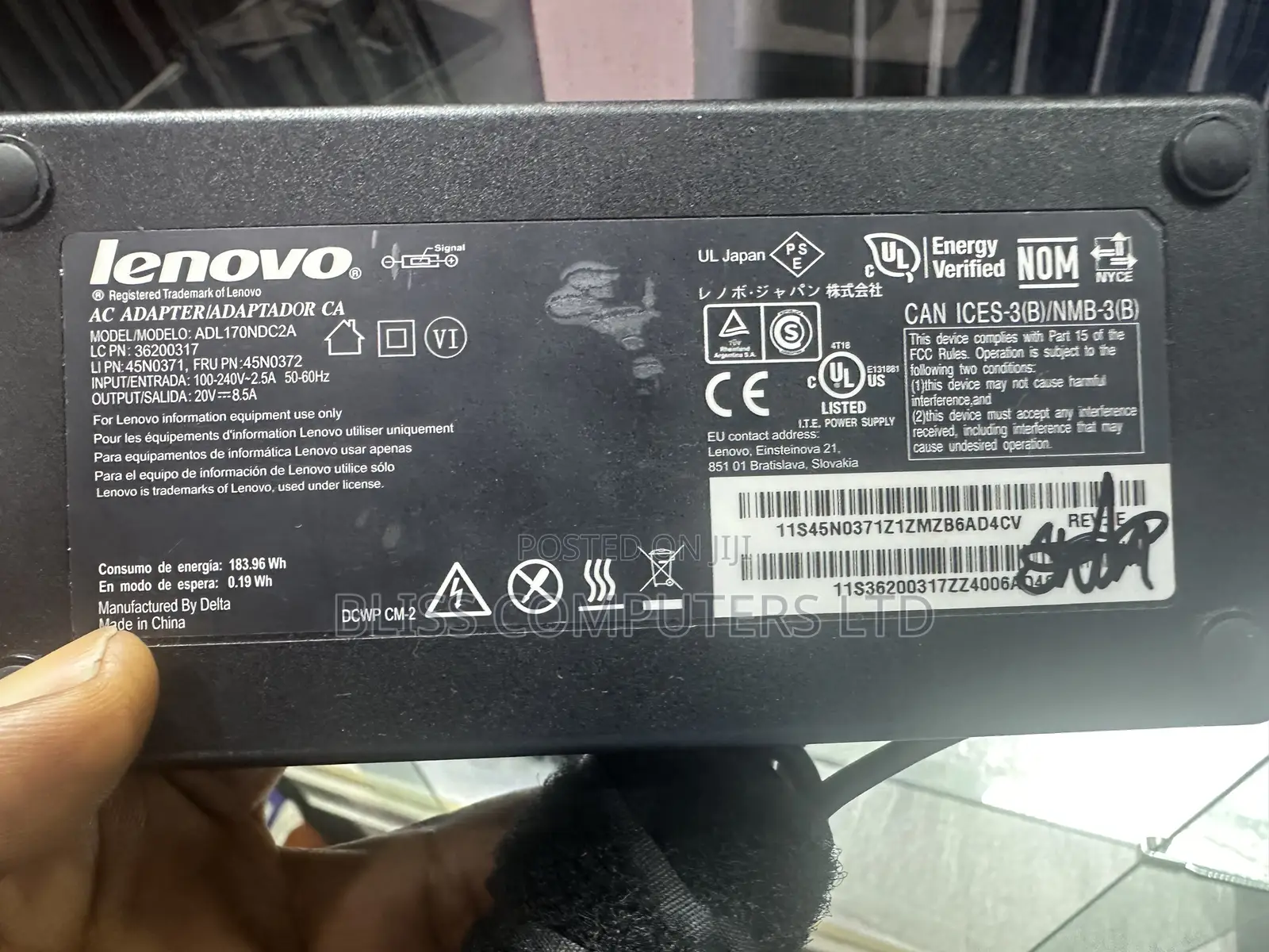 Lenovo 170w Usb Mouth Charger