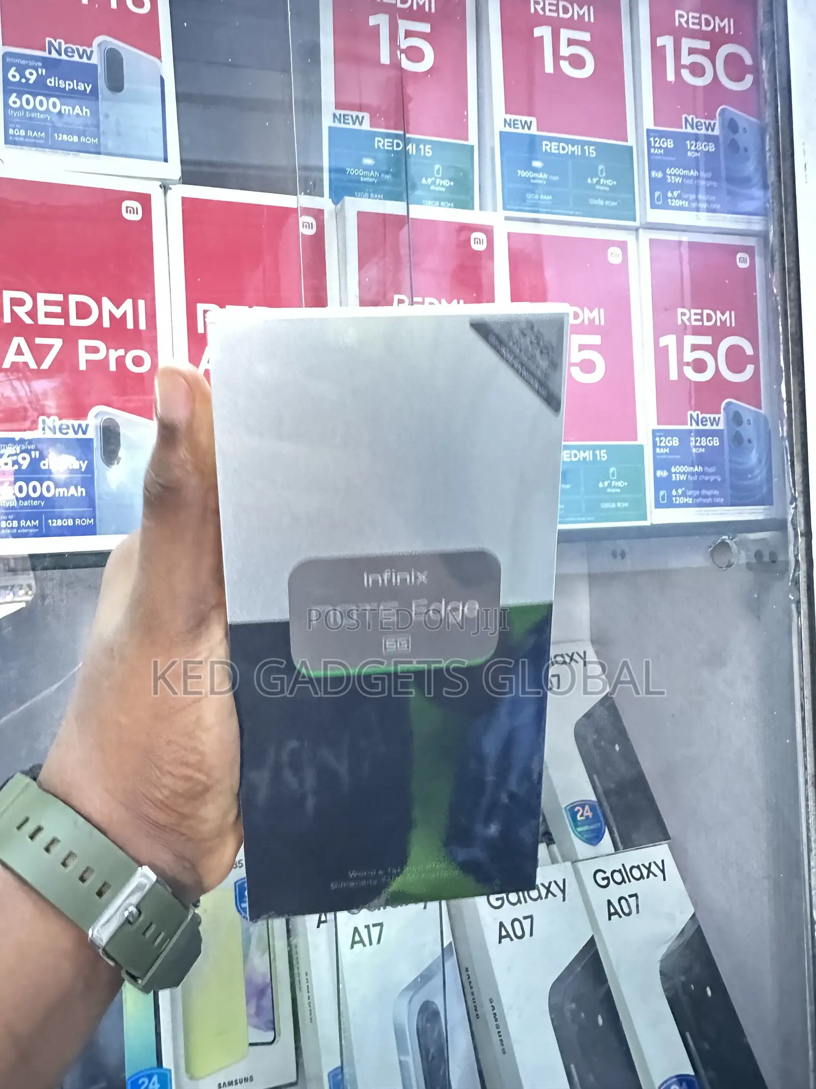 New Infinix Note Edge 256 GB