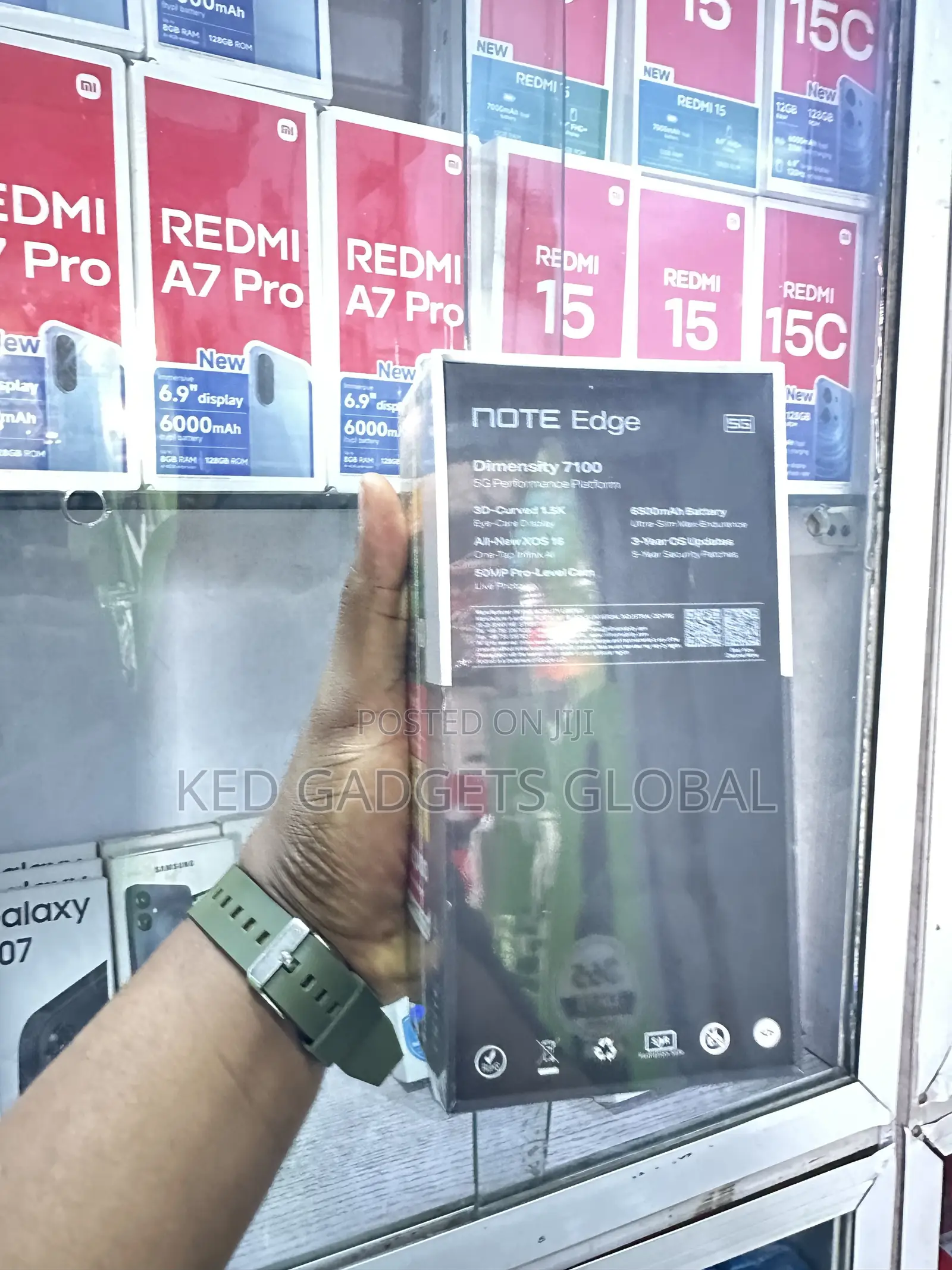 New Infinix Note Edge 256 GB