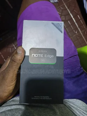 New Infinix Note Edge 256 GB Black