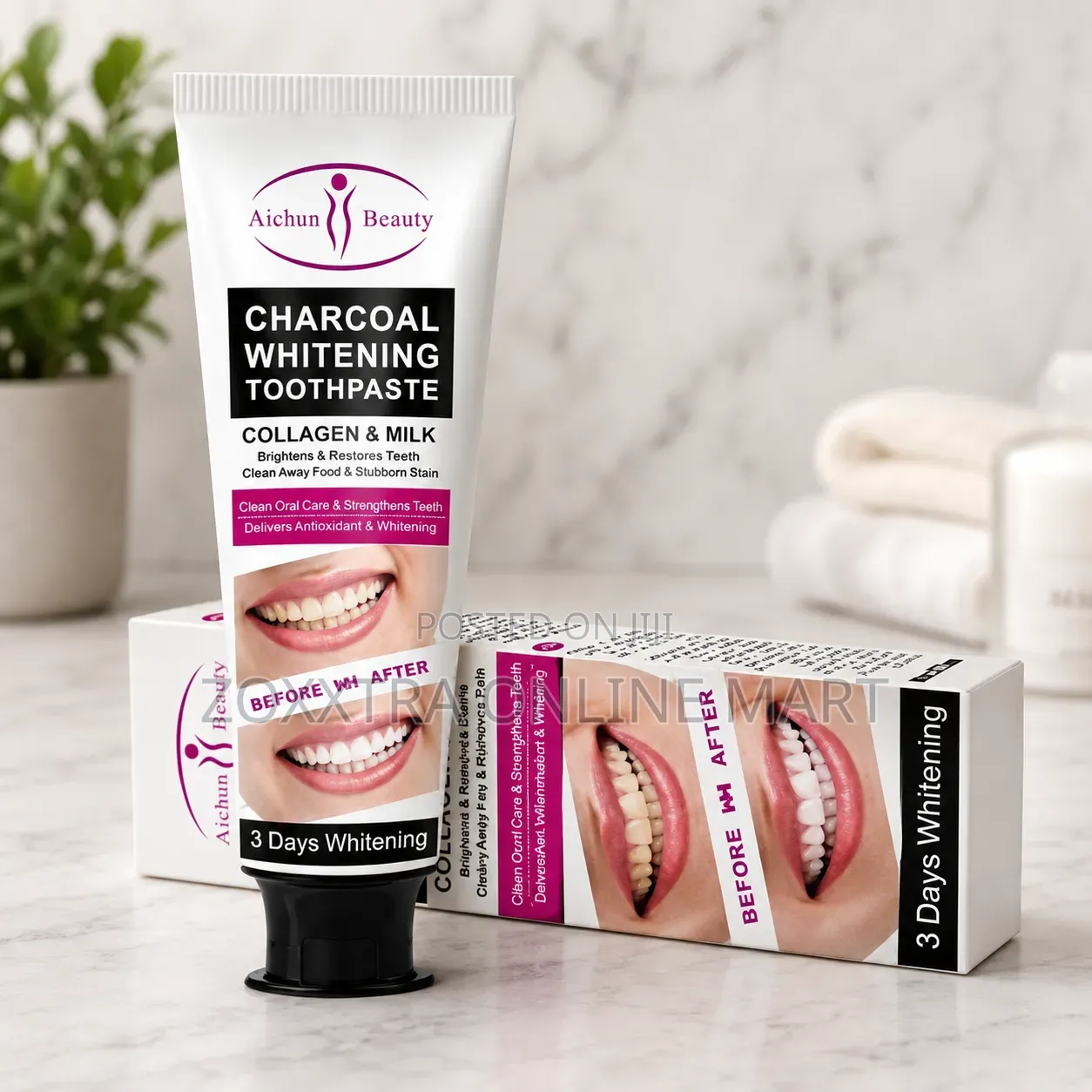 Charcoal Whitening Toothpaste