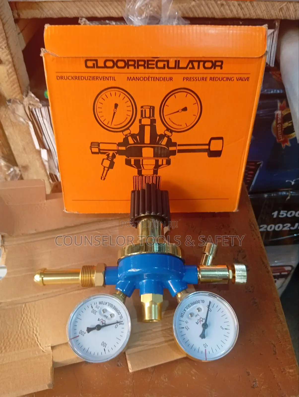 Gloorregulator Gauge