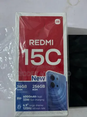 Xiaomi Redmi 15C 4G 256 GB Black