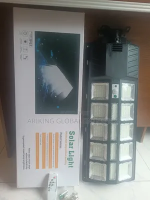Long-Lasting Solar Security Light With Motion Sensor.