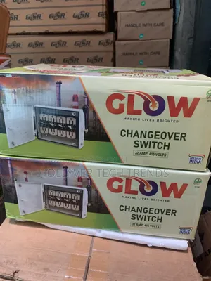 Glow 100a Manual Changeover Switch | 4-Pole Heavy Duty