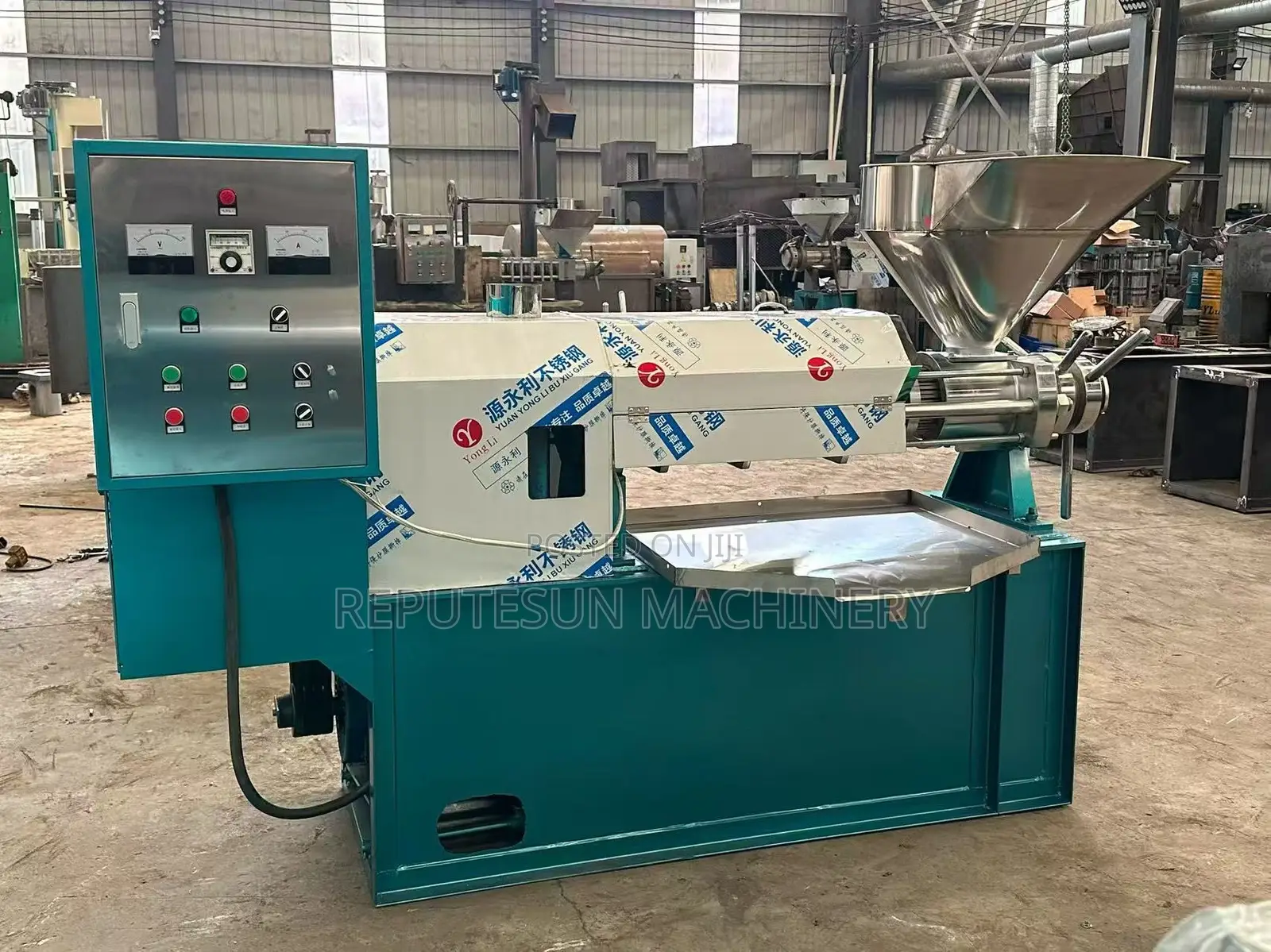 Centrifugal Deoiling Machine + Oil Press