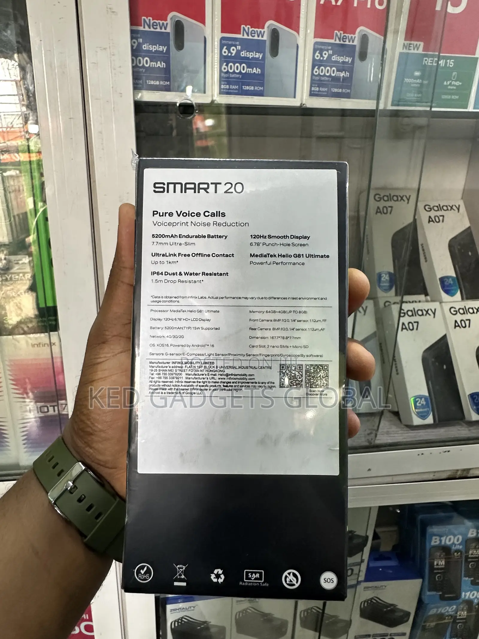 New Infinix Smart 20 64 GB