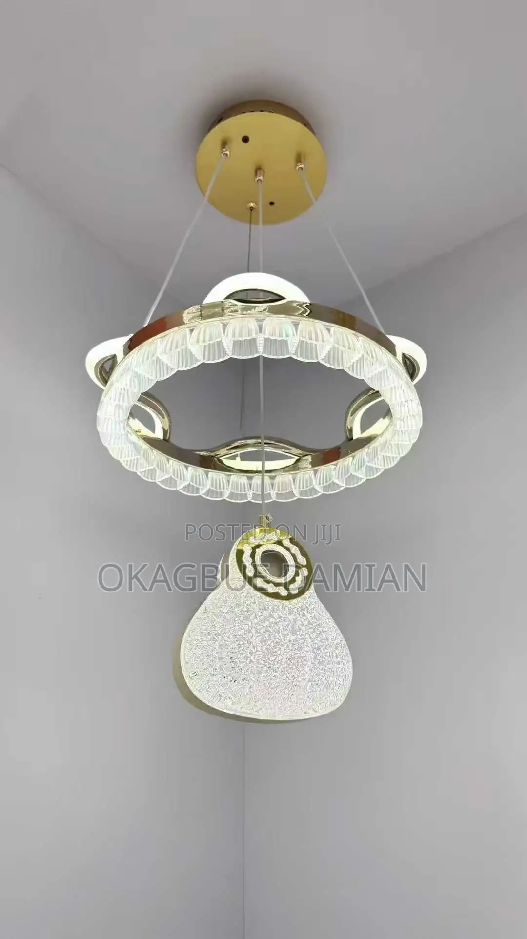 Led Single Pendant Chandelier