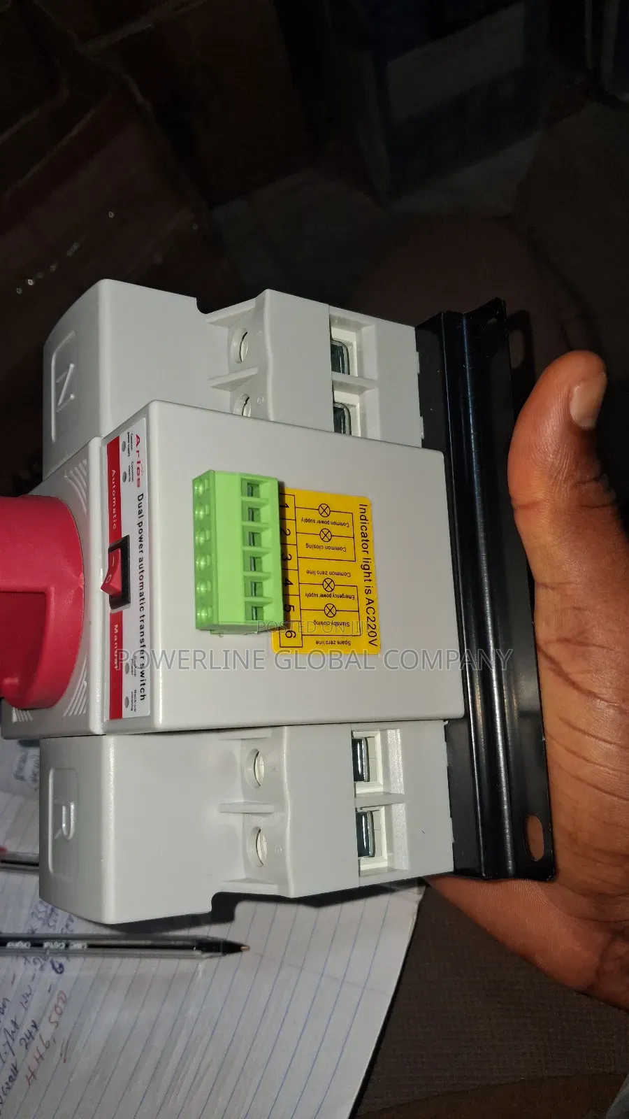 125amps Automatic Change Over 2 Pole for Homes/ Restaurants/ Offices