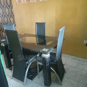 Glass Dinning 4 Seater for Sale