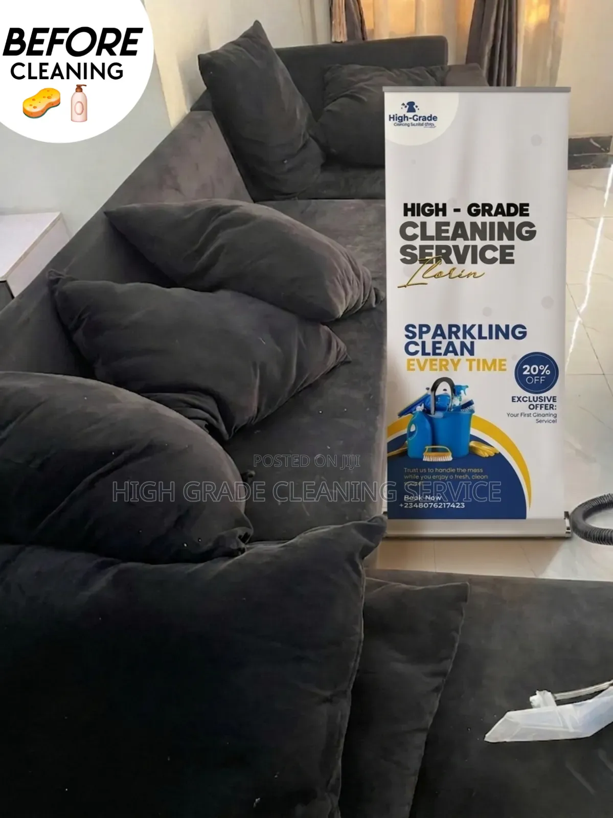 Upholstery/Sofa Cleaning