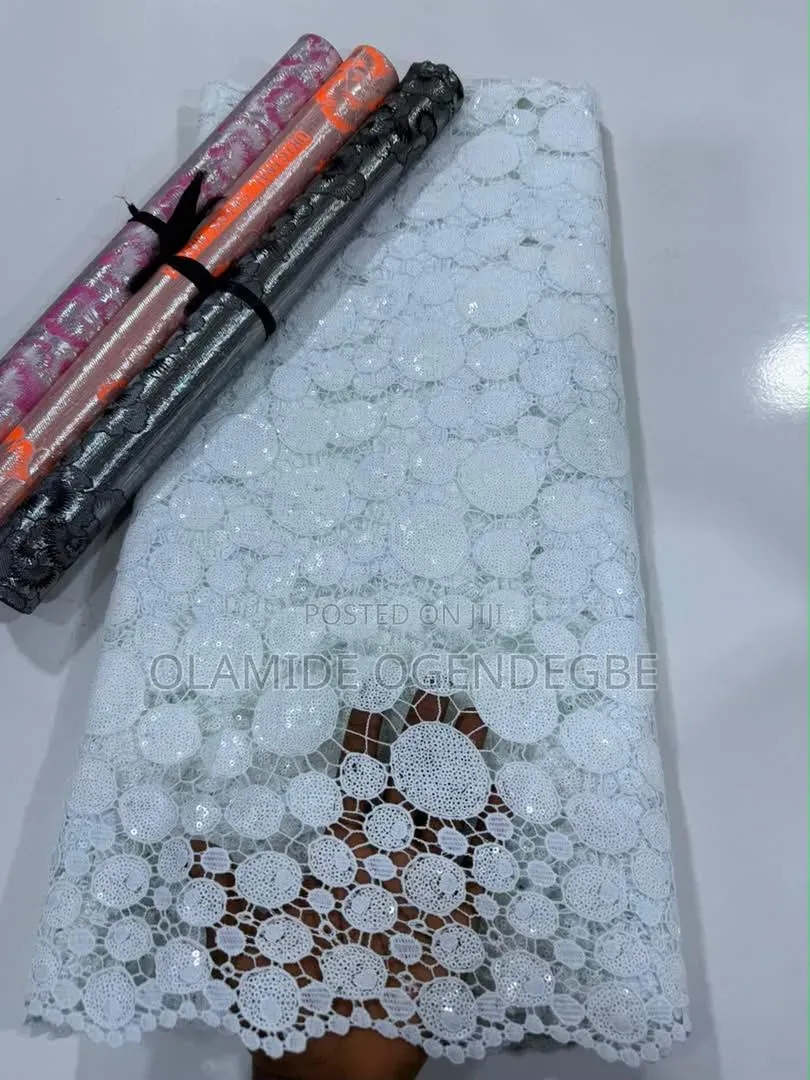 Cord Sequins Lace