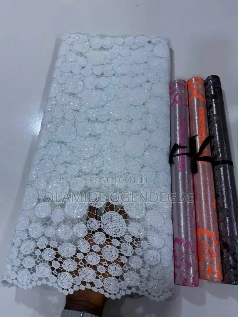 Cord Sequins Lace