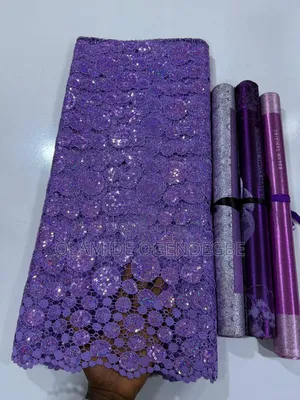 Cord Sequins Lace