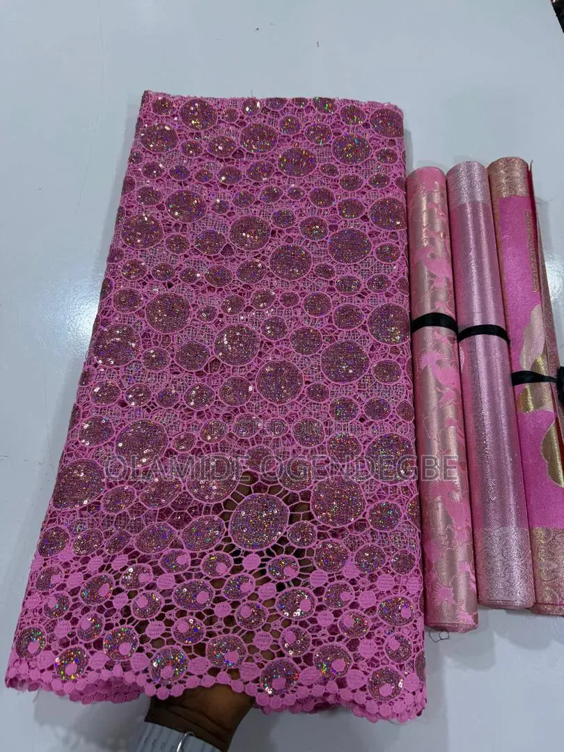 Cord Sequins Lace