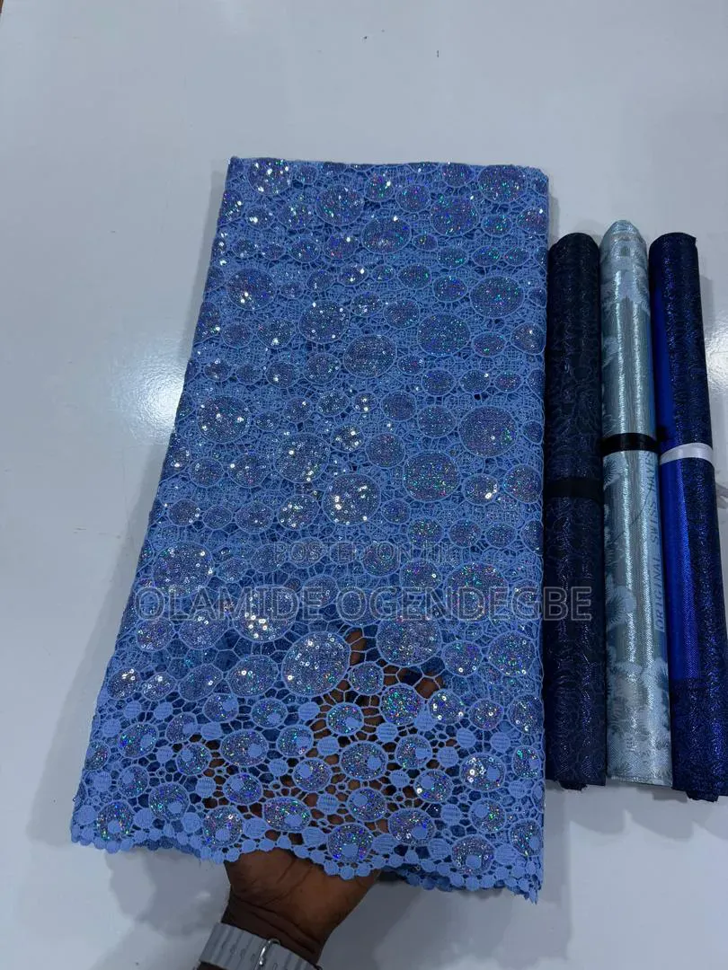 Cord Sequins Lace
