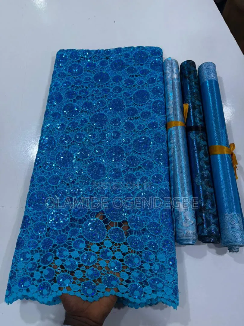 Cord Sequins Lace