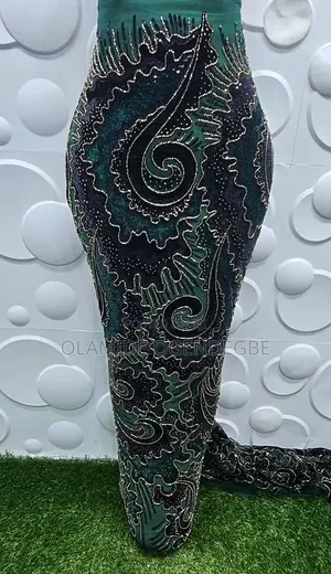 Hand Beaded Lace