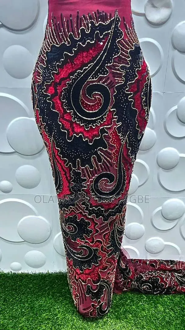 Hand Beaded Lace