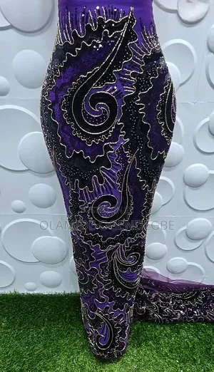 Hand Beaded Lace
