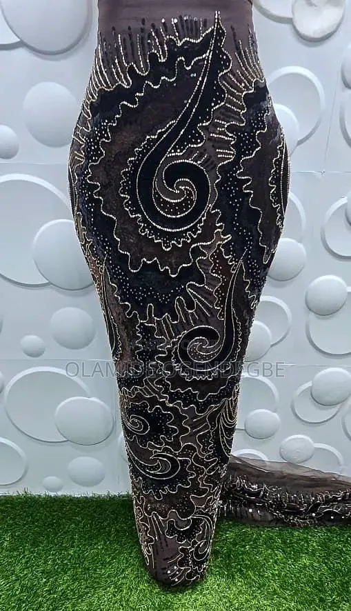 Hand Beaded Lace