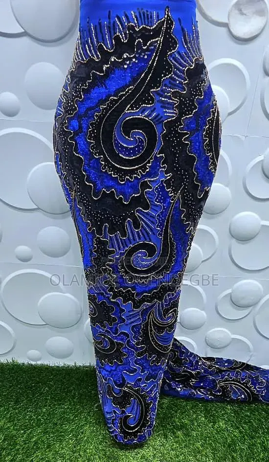 Hand Beaded Lace