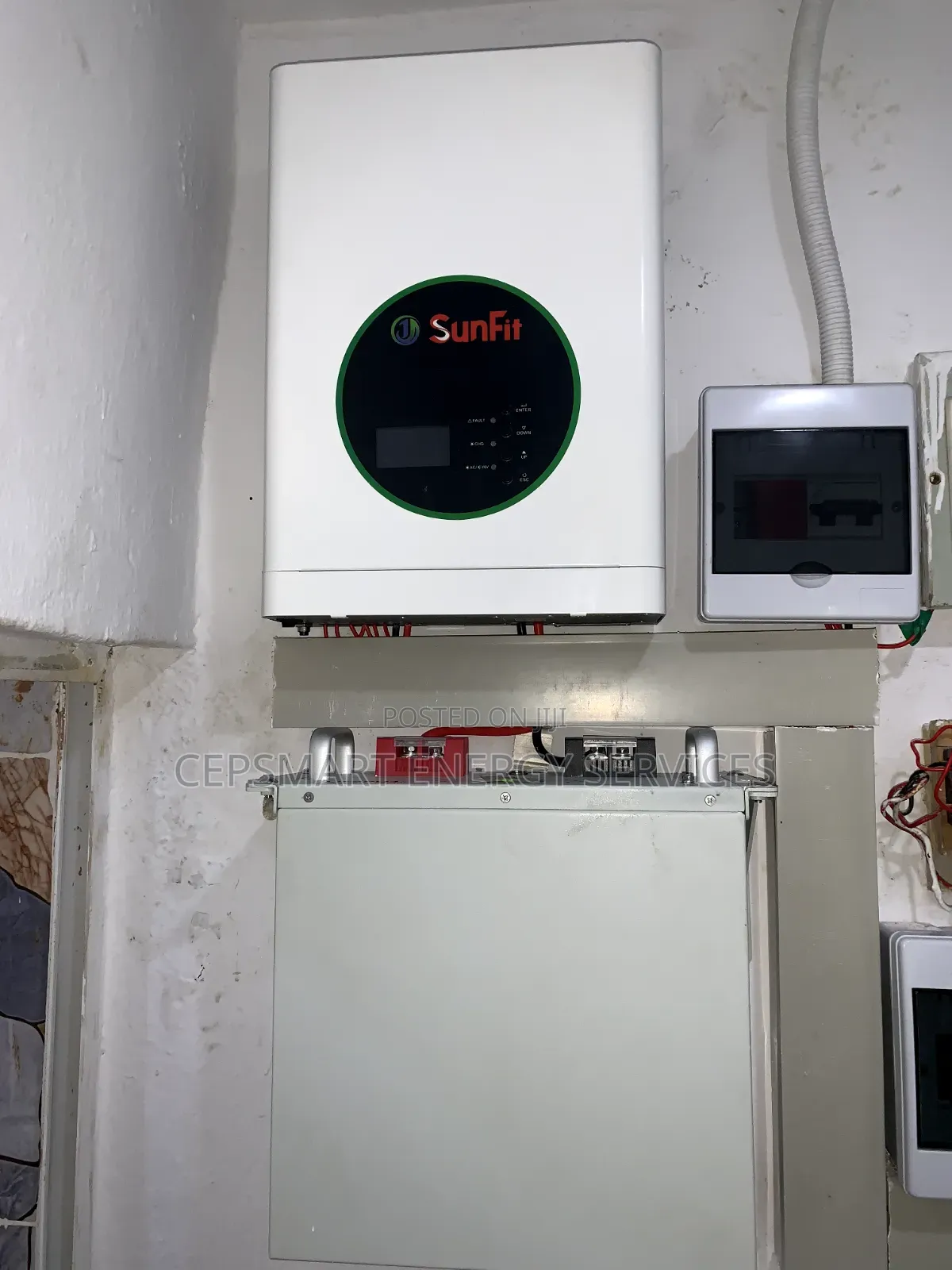 Solar 2.5kva and 3kwh Lithium Battery