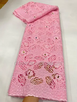 Stone Chiffon Lace