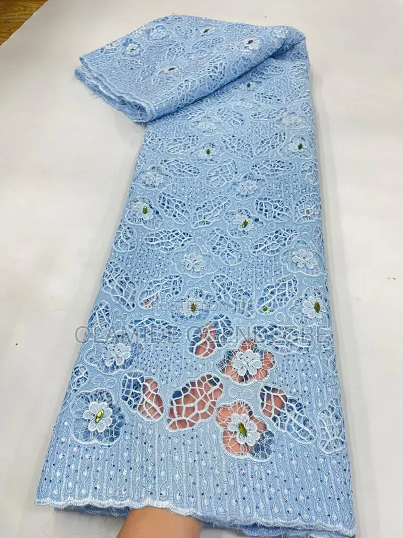 Stone Chiffon Lace