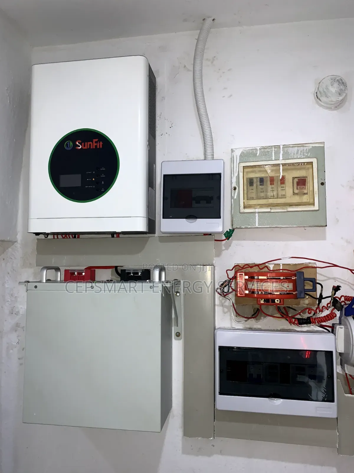 Solar 2.5kva and 3kwh Lithium Battery