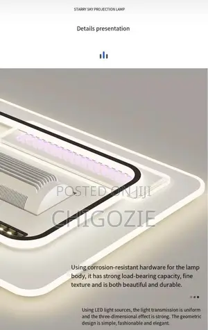 Bladeless Fan Light With Voice Control