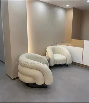 Sculptural Bouclé Barrel Chair