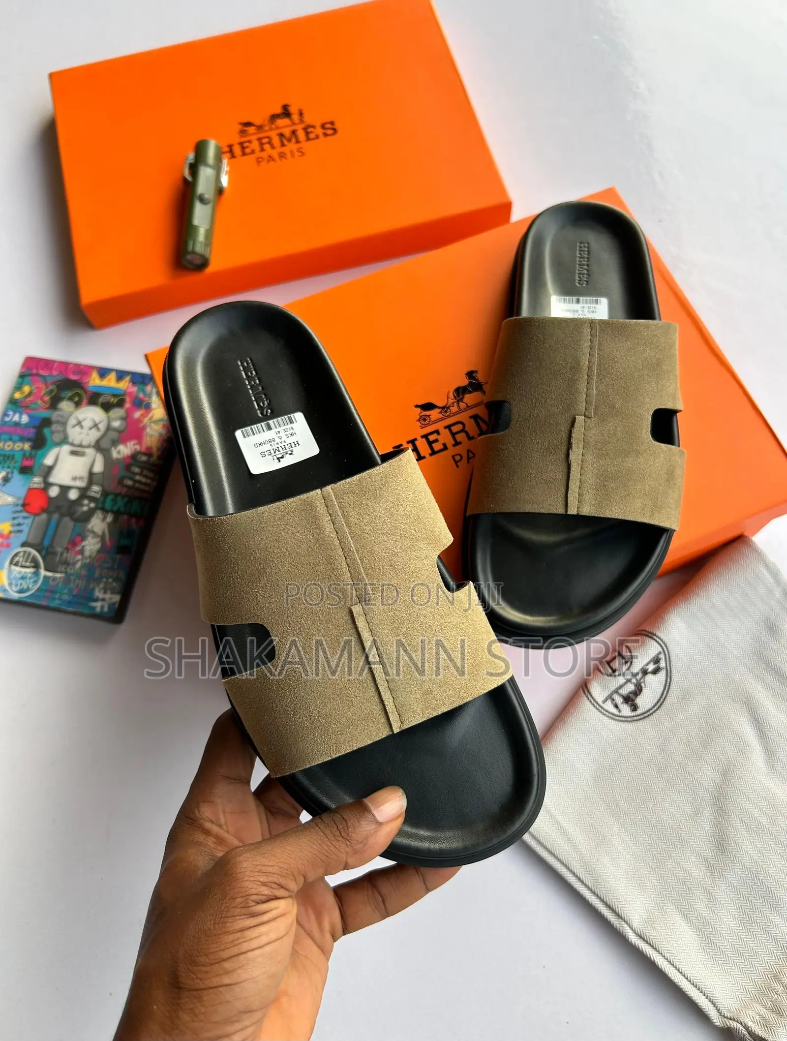 Original Hermes Slides Available——In Multiple Colorsways—-
