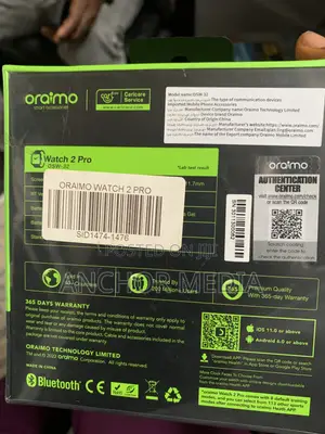 Oraimo Watch 2 Pro. Smartwatch
