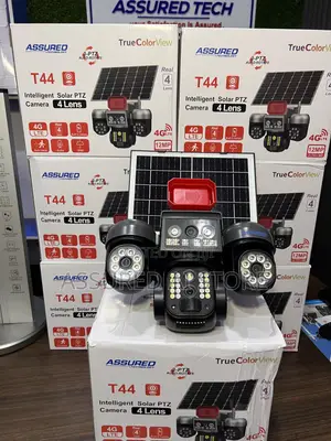 4 Lense Solar 4g PTZ Camera