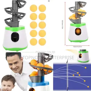 Practice Like a Pro With Automatic Ball Feeding + 10 Balls