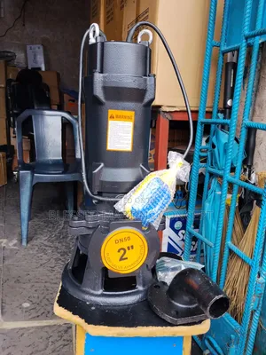 3hp Sewage Pump With Grinder, Full Cast Iron Body