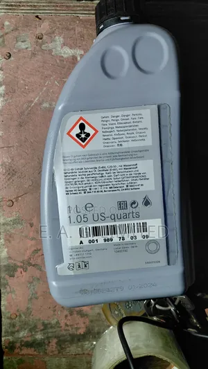 Mercedes-Benz Atf 134 Fe, Mb 236.15 Specifications.Blue-colored