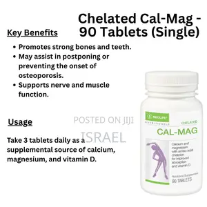 Chelated Cal-Mag - 90 Tablets (Single)