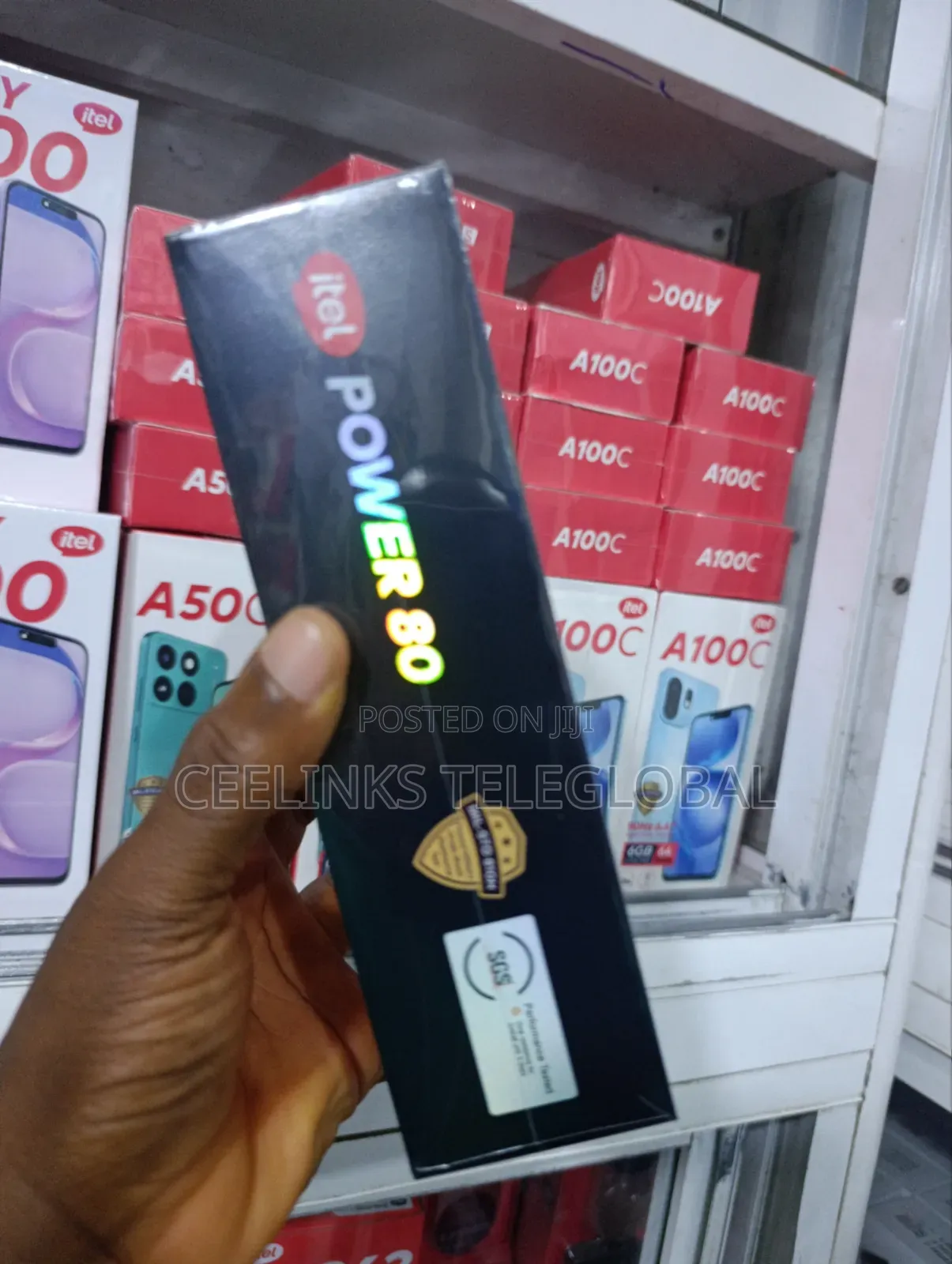 New Itel Power 70 128 GB Blue