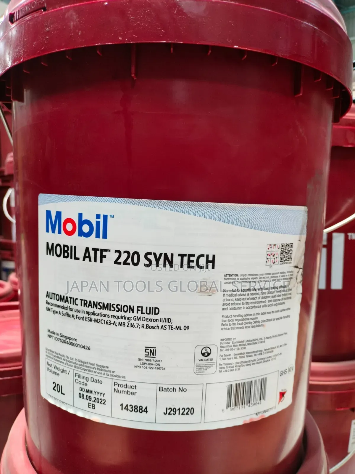 Mobi Atf 220 Syn Tech (20litre)