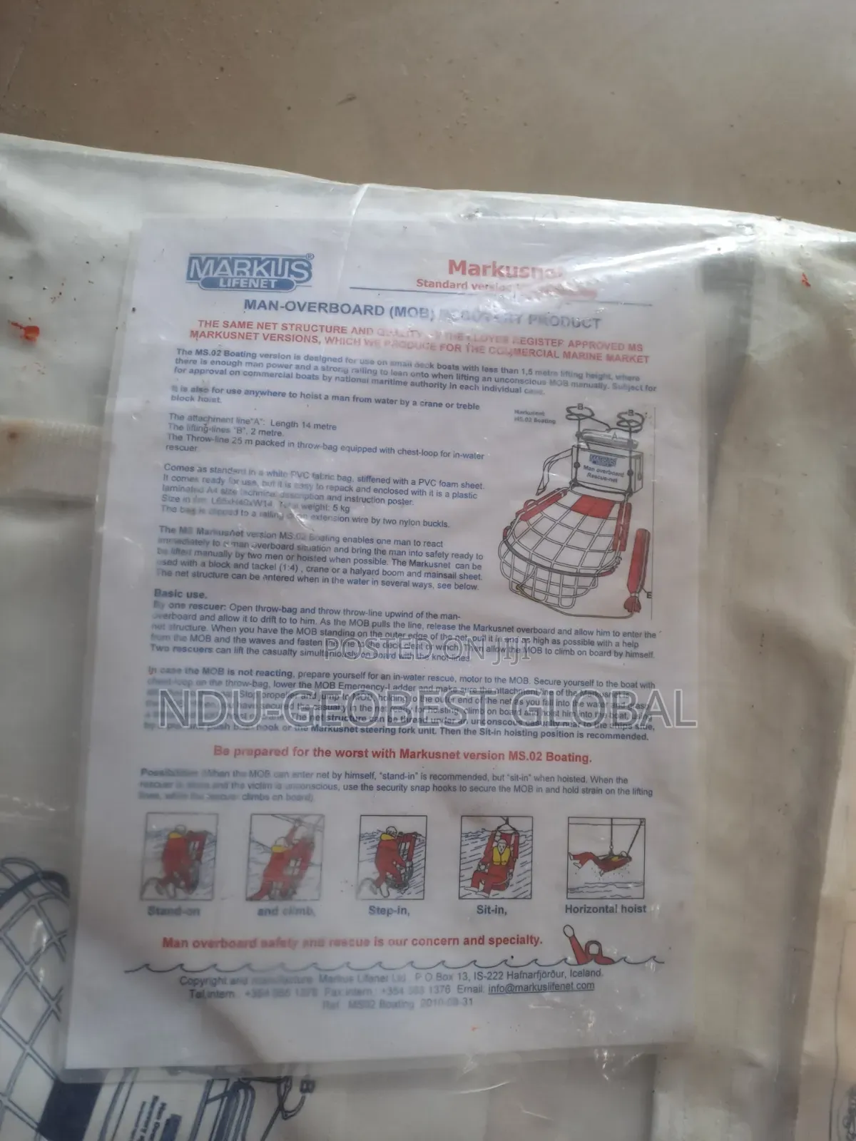 Man Overboard Recovery System(Ms.02)