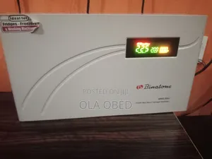Few Months Used Binatone Wall Mount Digital Stabilizer 2000va