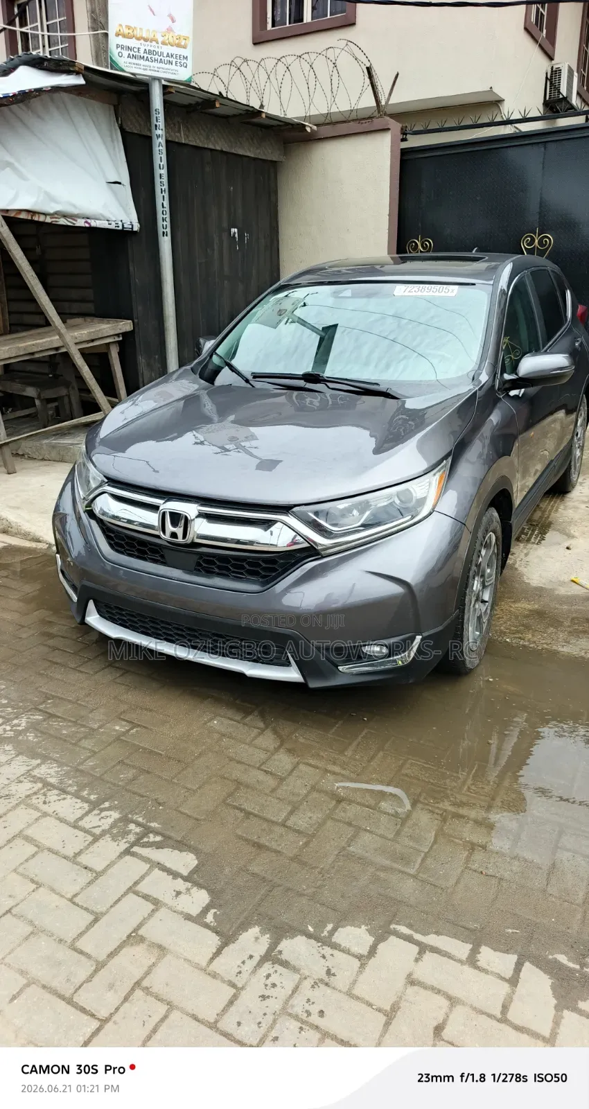 Honda CR-V 2018 Gray