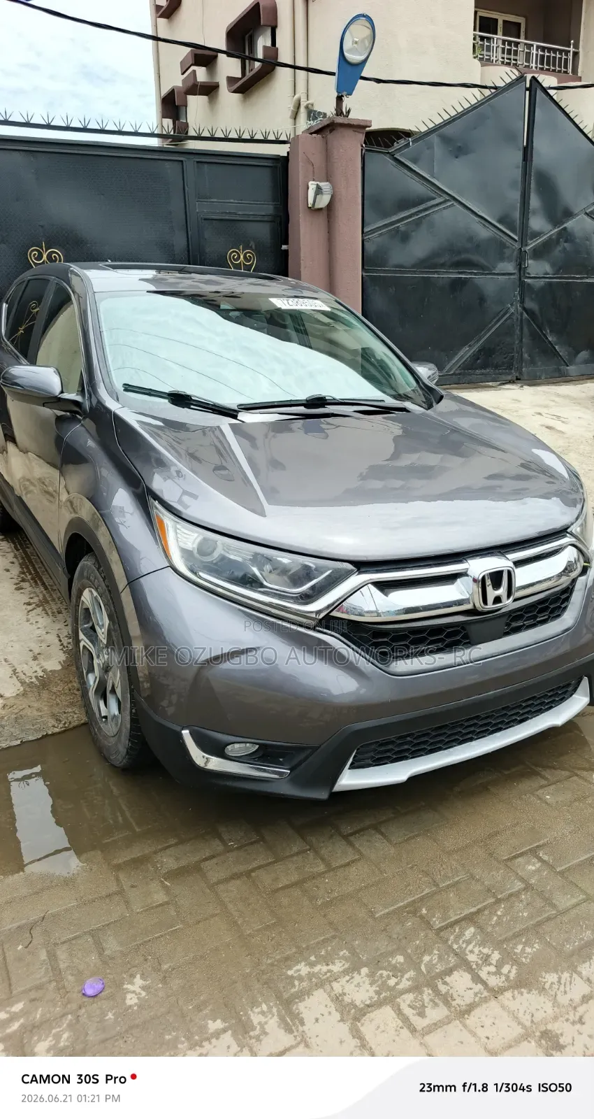 Honda CR-V 2018 Gray
